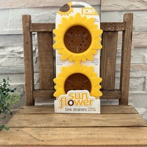 🆕 Joie | 2PC 🌻 Sunflower Sink Strainers!